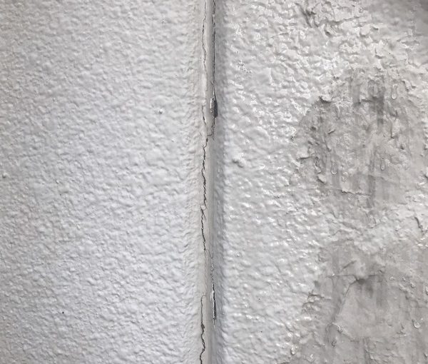 神奈川県川崎市　外壁塗装　無料診断　調査　症状　汚れ　ひび割れ　コーキング亀裂　チョーキング現象