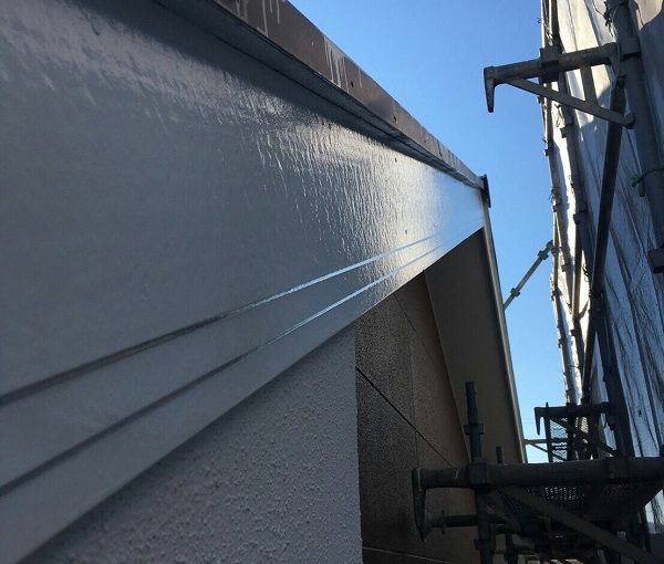 神奈川県川崎市　外壁塗装　屋根塗装　下地処理　日本ペイント パーフェクトトップ ラジカル制御式