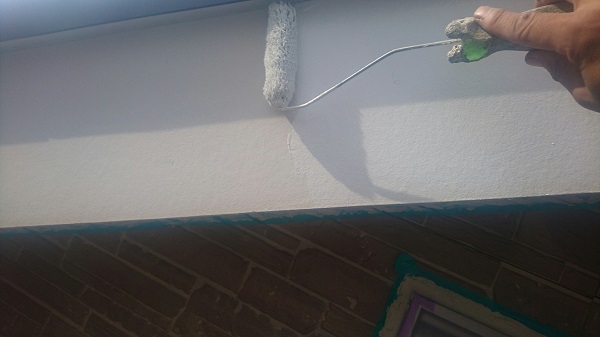 神奈川県川崎市　外壁塗装　屋根塗装　防水工事　3度塗り　日本中央研究所　遮熱塗料 アドグリーンコート1